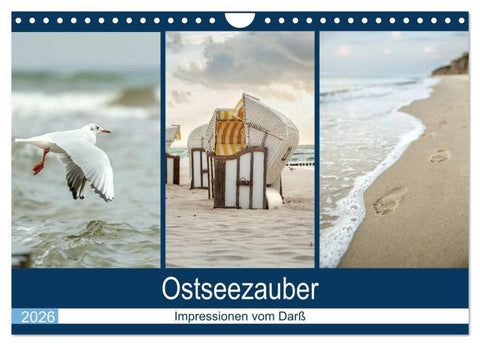 Ostseezauber (Wandkalender 2026 DIN A4 quer), CALVENDO Monatskalender