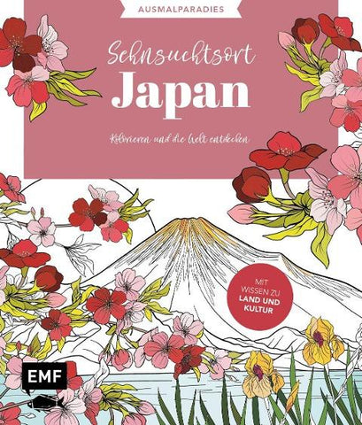 Ausmalparadies – Sehnsuchtsort Japan
