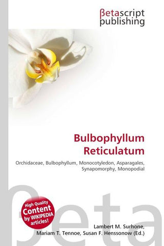 Bulbophyllum Reticulatum