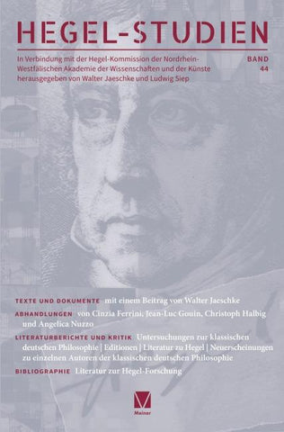 Hegel-Studien Band 44