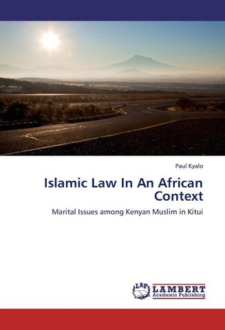 Islamic Law In An African Context
