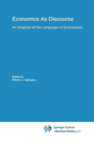 Economics As Discourse