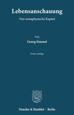 Lebensanschauung.