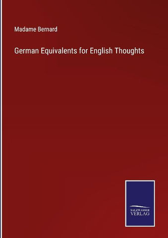 German Equivalents for English Thoughts