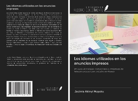 Los idiomas utilizados en los anuncios impresos