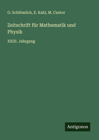 Zeitschrift für Mathematik und Physik