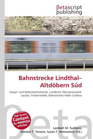 Bahnstrecke Lindthal-Altdöbern Süd