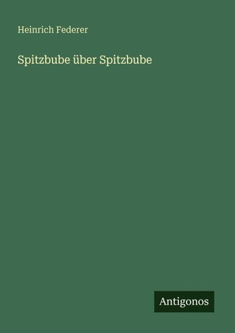 Spitzbube über Spitzbube
