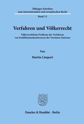 Verfahren und Völkerrecht.