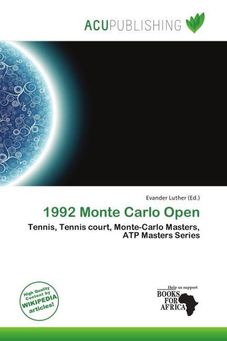 1992 Monte Carlo Open