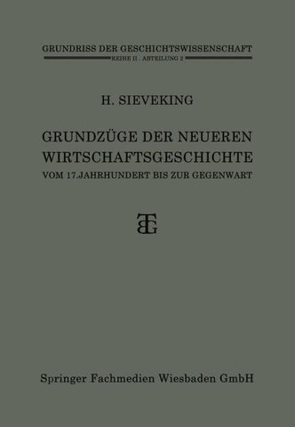 Grundzüge der Neueren Wirtschaftsgeschichte