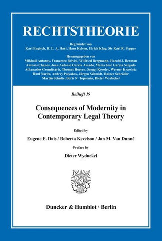Consequences of Modernity in Contemporary Legal Theory.