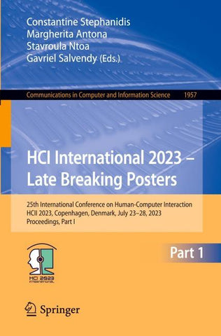 HCI International 2023 – Late Breaking Posters