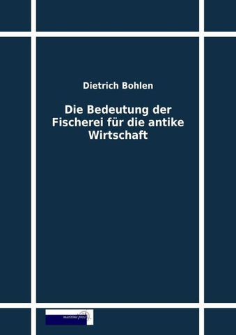Die Bedeutung der Fischerei für die antike Wirtschaft