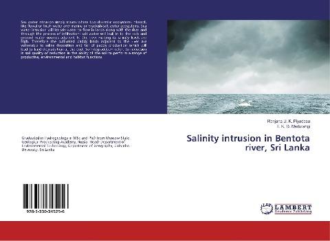 Salinity intrusion in Bentota river, Sri Lanka