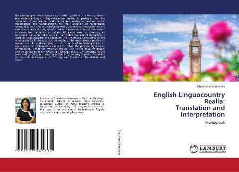English Linguocountry Realia: Translation and Interpretation