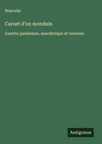 Carnet d'un mondain
