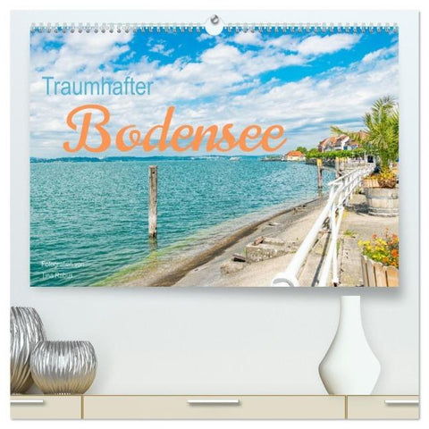 Traumhafter Bodensee (hochwertiger Premium Wandkalender 2026 DIN A2 quer), Kunstdruck in Hochglanz