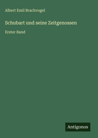 Schubart und seine Zeitgenossen