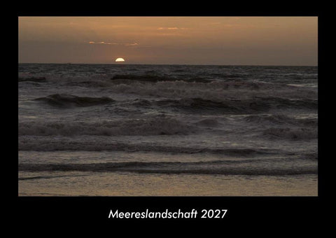 Meereslandschaft 2027 Fotokalender DIN A3