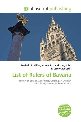 List of Rulers of Bavaria