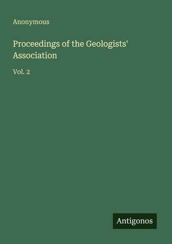Proceedings of the Geologists' Association