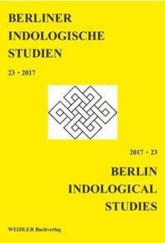 Berliner Indologische Studien, Band 23