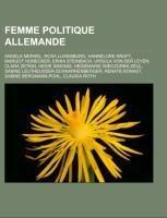 Femme politique allemande
