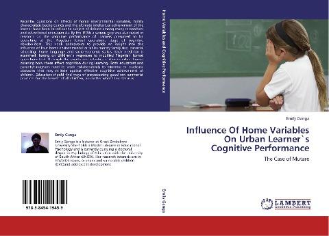 Influence Of Home Variables On Urban Learner`s Cognitive Performance