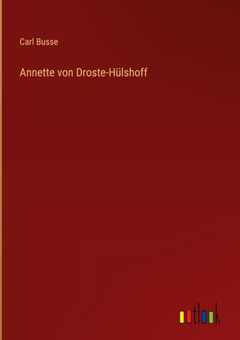 Annette von Droste-Hülshoff