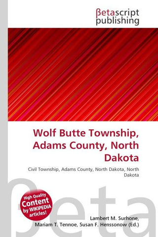 Wolf Butte Township, Adams County, North Dakota