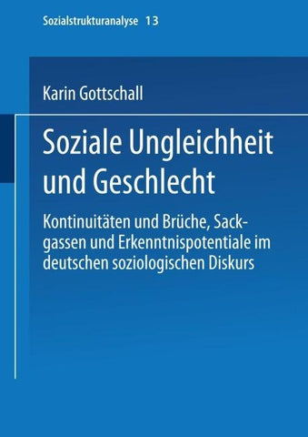 Soziale Ungleichheit und Geschlecht