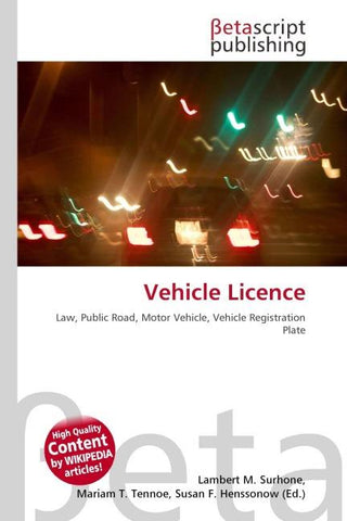 Vehicle Licence