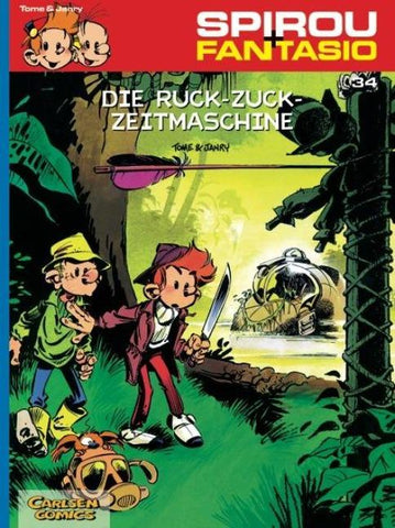 Spirou und Fantasio 34: Die Ruck-Zuck-Zeitmaschine