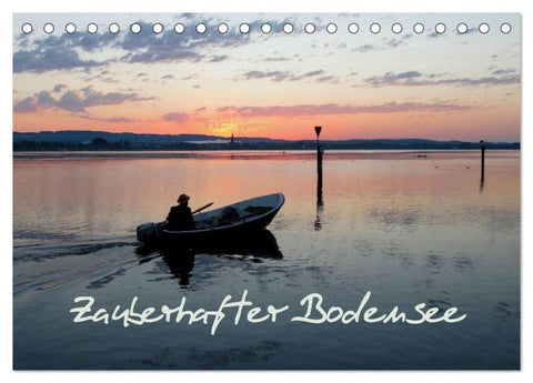 Zauberhafter Bodensee (Tischkalender 2026 DIN A5 quer), CALVENDO Monatskalender