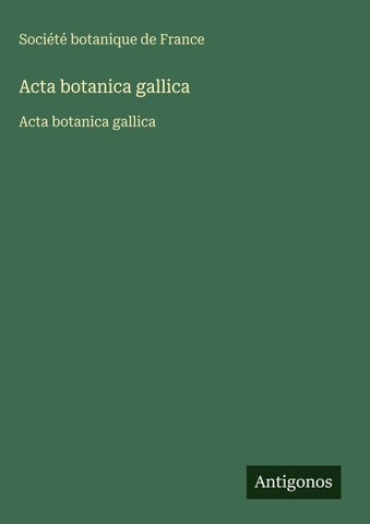 Acta botanica gallica