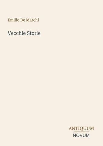 Vecchie Storie