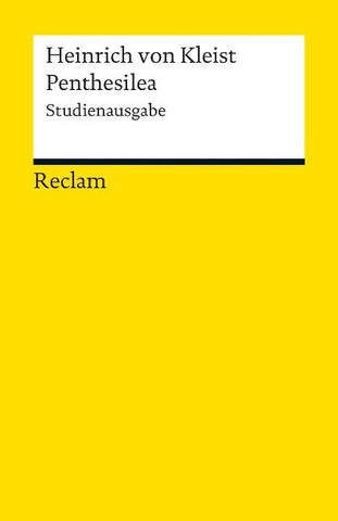 Penthesilea. Studienausgabe