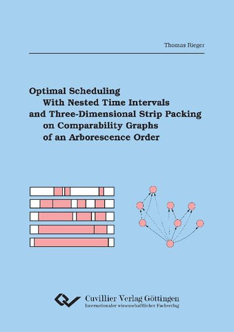 Optimal Scheduling with Nested Time Intervals and Three-Dimensional Strip Packing on Compara-bility Graphs of an Arborescence Order
