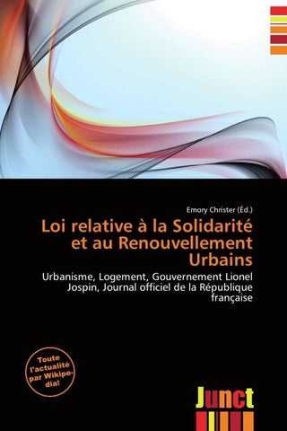 Loi relative à la Solidarité et au Renouvellement Urbains