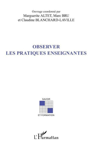 Observer les pratiques enseignantes