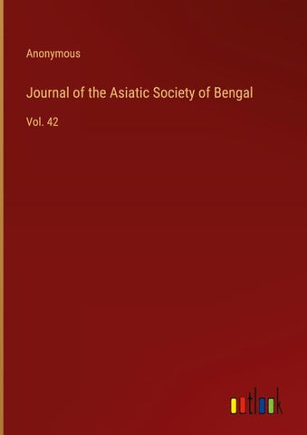Journal of the Asiatic Society of Bengal
