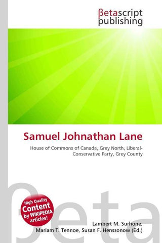 Samuel Johnathan Lane