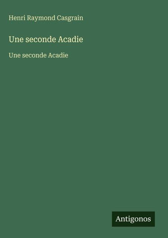 Une seconde Acadie