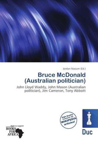 Bruce McDonald (Australian politician)