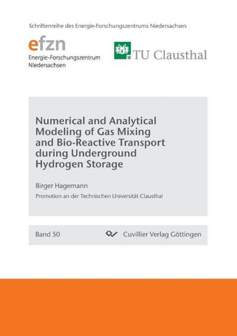 Numerical and Analytical Modeling of Gas Mixing and Bio-Reactive Transport during Underground Hydrogen Storage
