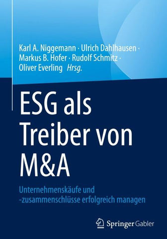 ESG als Treiber von M&A