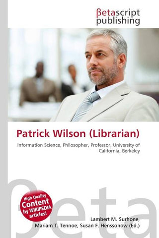 Patrick Wilson (Librarian)