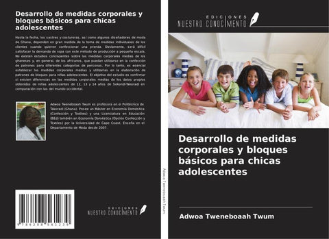 Desarrollo de medidas corporales y bloques básicos para chicas adolescentes