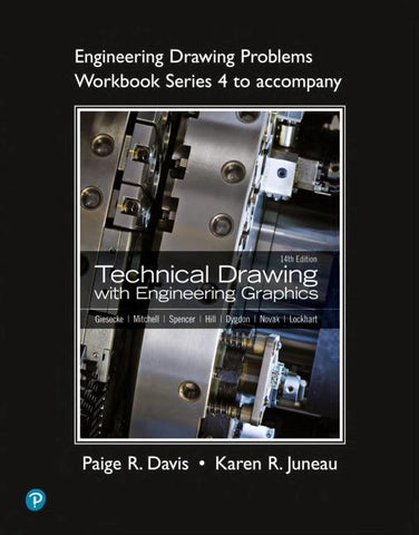 Engineering Drawing Problems Workbook (Series 4) for Technical Drawing with Engineering Graphics